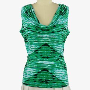 Calvin Klein Drape Neck Tank Top